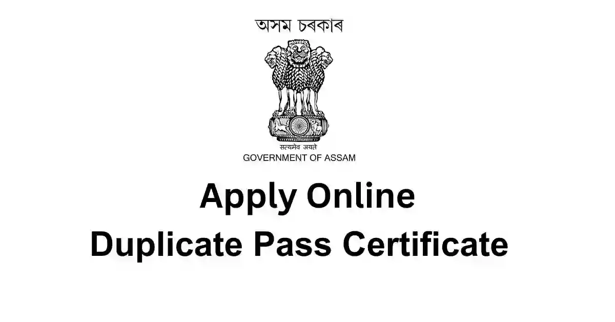 HS Duplicate Pass Certificate APSC ORG