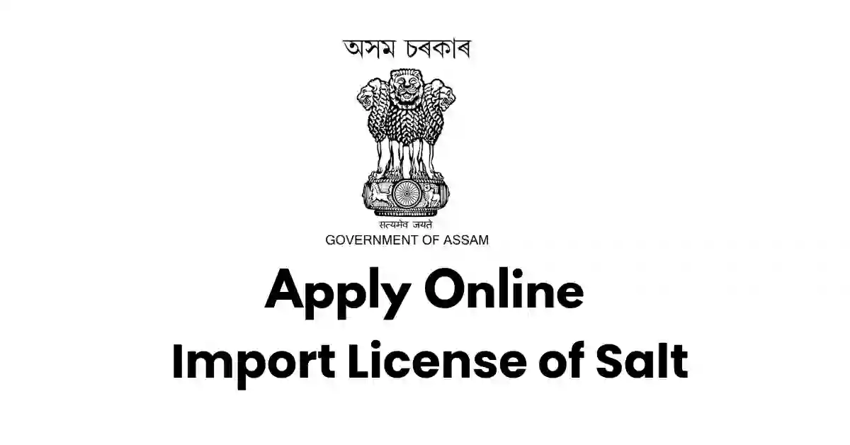 Import License of Salt APSC ORG