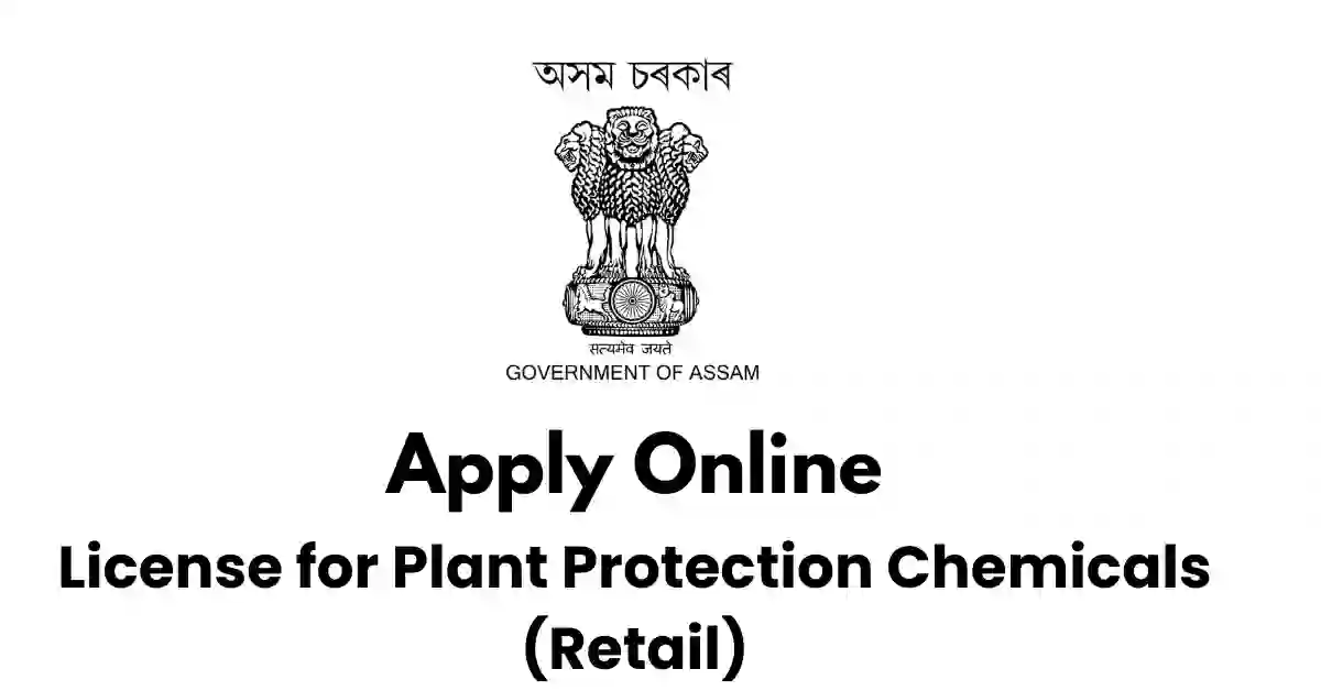 License for Plant Protection Chemicals Retail APSC ORG