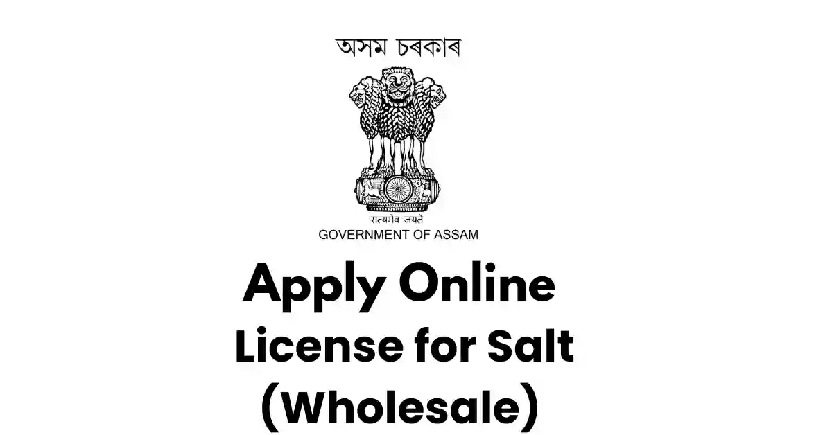 License for Salt (Wholesale) APSC ORG