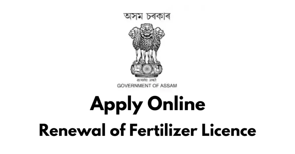 Renewal of Fertilizer License APSC ORG