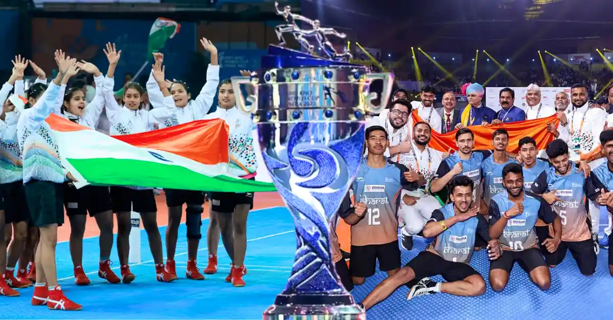 Kho Kho World Cup: Indian women’s, men’s team crowned champions